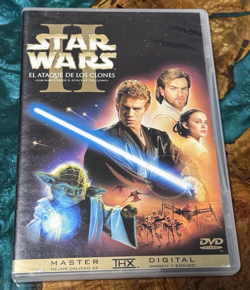 Star Wars 2 El Ataque De Los Clones 2 DVDs